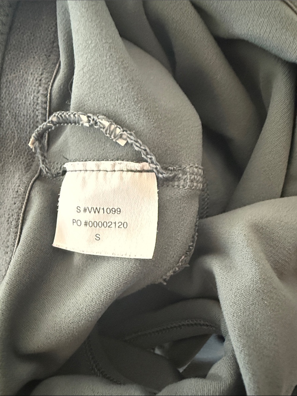 Vuori Charcoal All The Feels Sports Bra - matching set - Picture 3 of 3